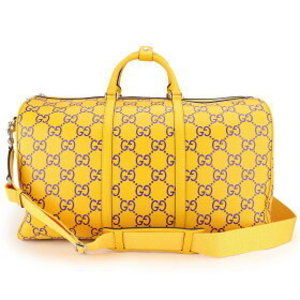 Gucci GG Supreme Boston Bag Yellow